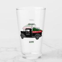 Nordpol Lieferwagen - Frohe Weihnachten