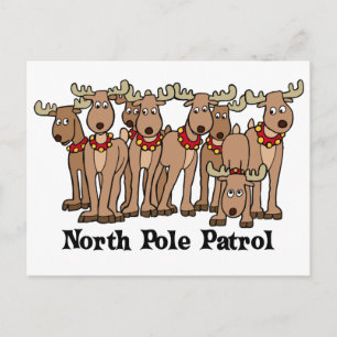Nordpol-Patrouille Postkarte
