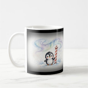Nordpol-Pinguin-Weihnachten Kaffeetasse