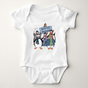 Nordpol Pinguine - Hemden und Geschenke Baby Strampler
