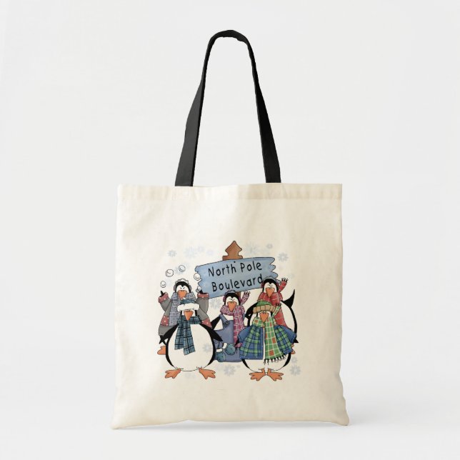 Nordpol Pinguine - Hemden und Geschenke Tragetasche (Vorne)