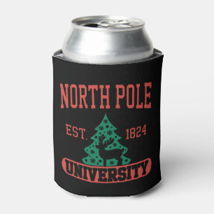 Nordpol Universität Weihnachten Xmas Ferien Dosenkühler