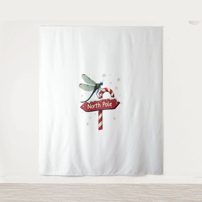 Nordpol Wandteppich (Vorderseite)