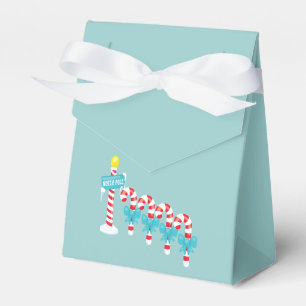 Nordpol-Zuckerstange-frohe Weihnachten Geschenkschachtel