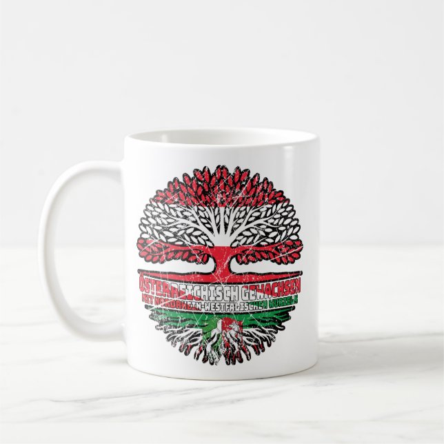 Nordrhein-Westfalen Österreichisch Österreich Kaffeetasse (Links)