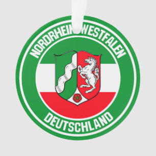 Nordrhein-Westfalen RundEmblem Ornament