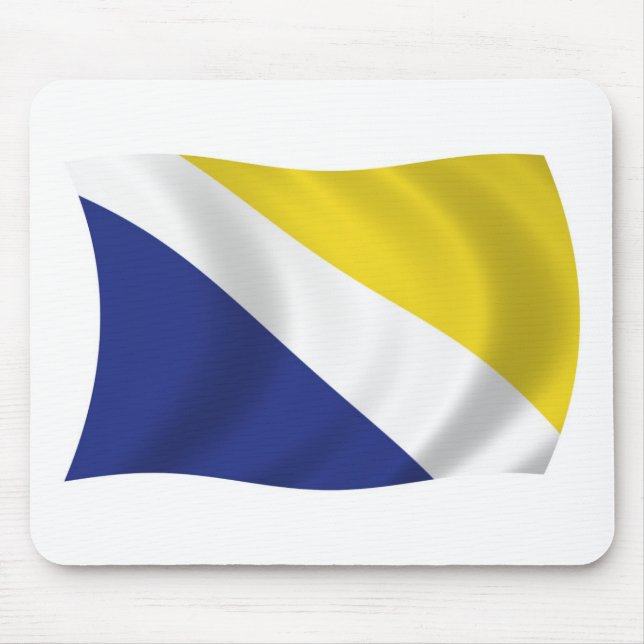 Nordschleswig-Flagge-Mauspad Mousepad (Vorne)