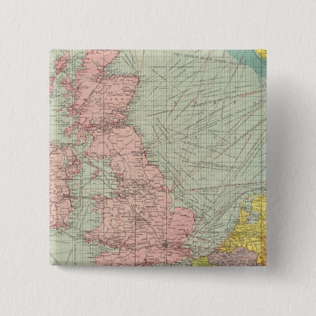 Nordsee Button (Vorderseite)