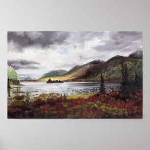 Nordsee im Herbst: 17x11 Print Poster