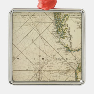 Nordsee, Kattegat Silbernes Ornament