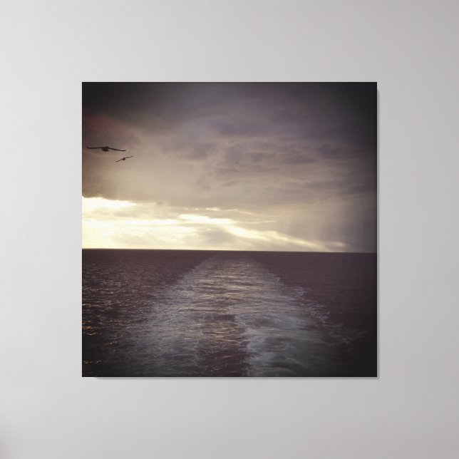 Nordsee Seascape, Ocean View Leinwanddruck (Vorderseite)