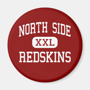 Nordseite - Indianer - hoch - Fort Wayne Indiana Magnet