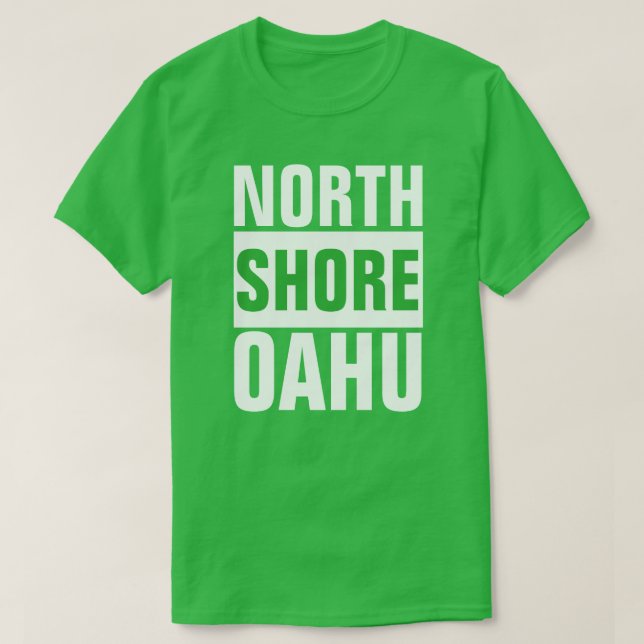 NORDSHORE OAHU HAWAII SURF  T-Shirt (Design vorne)