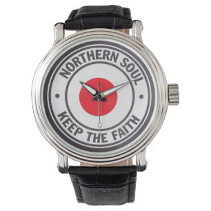 NordSoul behalten die Glauben-u. Mod-Ziel-Stelle Armbanduhr