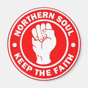 NordSoul Logo-Rot Magnet