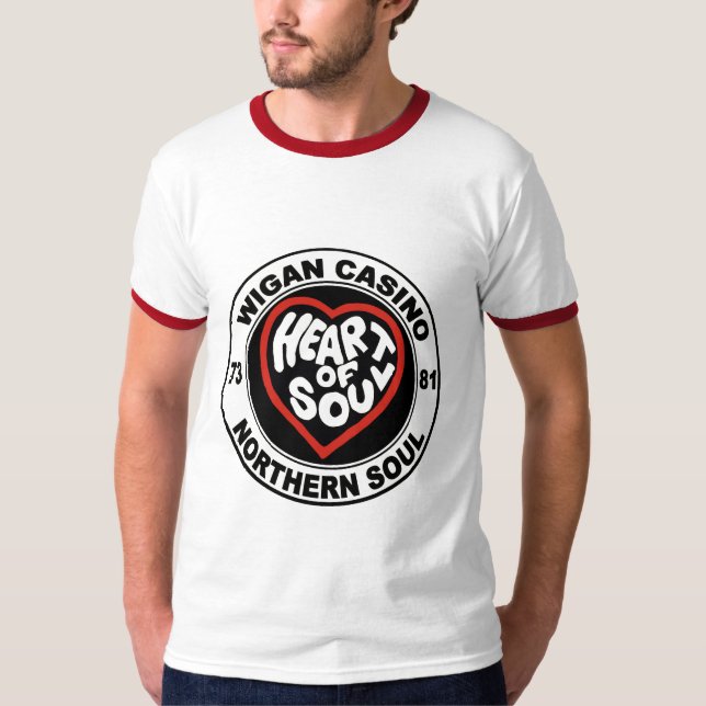 NordSoul Wigan Kasino T-Shirt (Vorderseite)