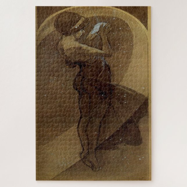 Nordstern von Alphonse Mucha (Vertikal)