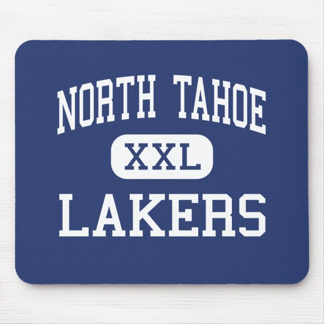 NordTahoe - Lakers - hoch - Tahoe Stadt Mousepad (Vorne)