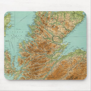 Nordteil Schottlands Mousepad