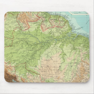 Nordteil Südamerikas Mousepad