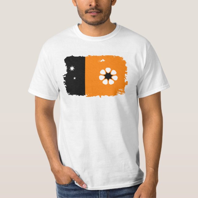 Nordterritorium-Flagge T-Shirt (Vorderseite)