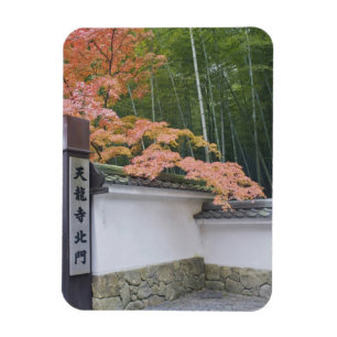 Nordtor des Tenryuji-Tempels Magnet