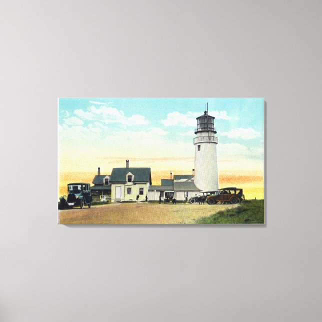 Nordtruro Highland Lighthouse View Leinwanddruck (Vorderseite)