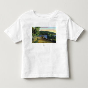 Nordufer-Marine-Antriebs-Ansicht von Garrow Bucht Kleinkind T-shirt