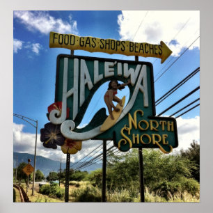 Nordufer Oahu Hawaii Poster