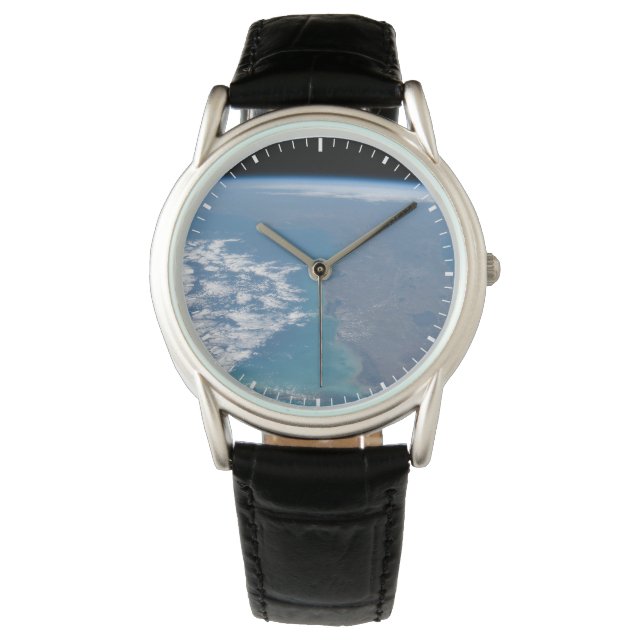 Nordwärts der Halbinsel Florida. Armbanduhr (Vorderseite)