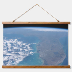 Nordwärts der Halbinsel Florida. Wandteppich Mit Holzrahmen
