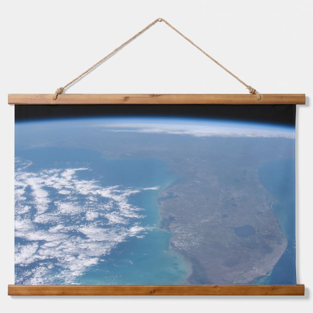 Nordwärts der Halbinsel Florida. Wandteppich Mit Holzrahmen (Vorne)