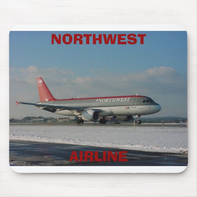 Nordwest1, FLUGLINIE, NORDWEST Mousepad (Vorne)