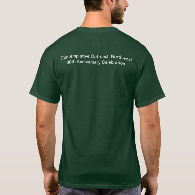 Nordwest30. Jahrestag des nachdenklichen Outreach T-Shirt (Rückseite)