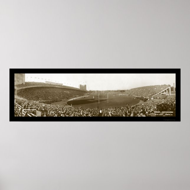 Nordwest-Fußball-Foto 1927 Poster (Vorne)