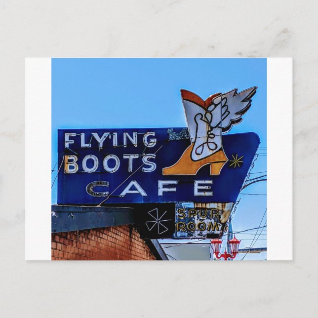 Nordwest Neon: Postkarte (Vorderseite)