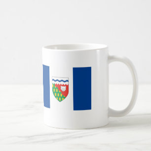 NORDWEST-TERRITORIEN Flagge Kaffeetasse