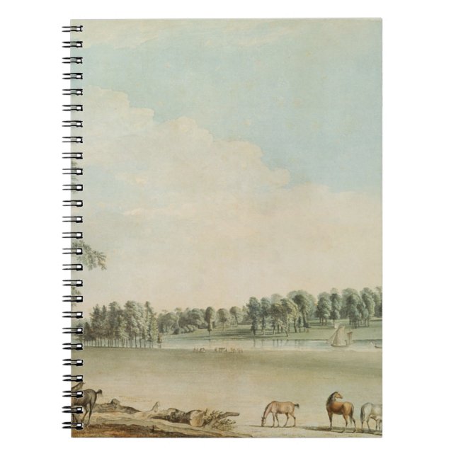 Nordwestansicht von Wakefield Häuschen in Notizblock (Vorderseite)