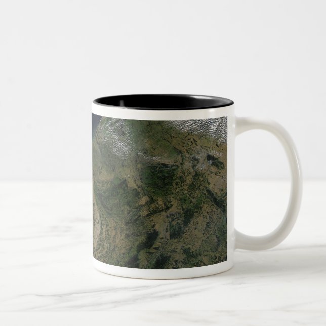 Nordwesteuropa Zweifarbige Tasse (Rechts)