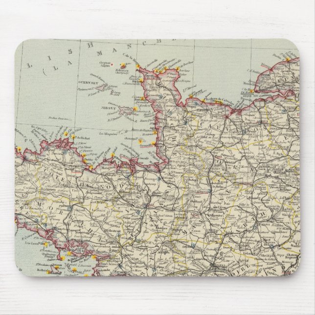 Nordwestfrankreich 2 mousepad (Vorne)
