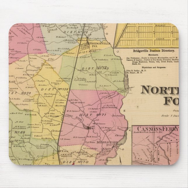 Nordwestgabel Mousepad (Vorne)