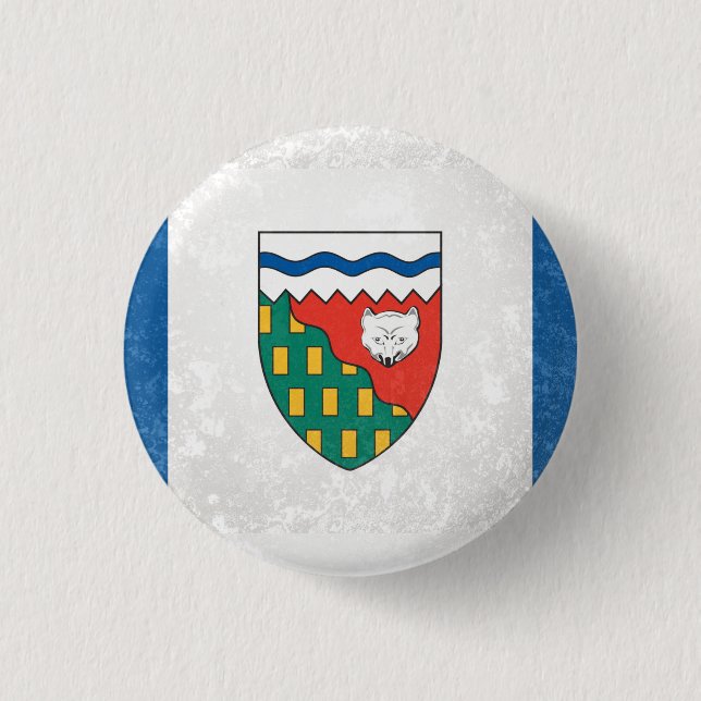 Nordwestgebiete Button (Vorderseite)