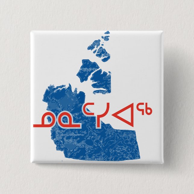 Nordwestgebiete Button (Vorderseite)
