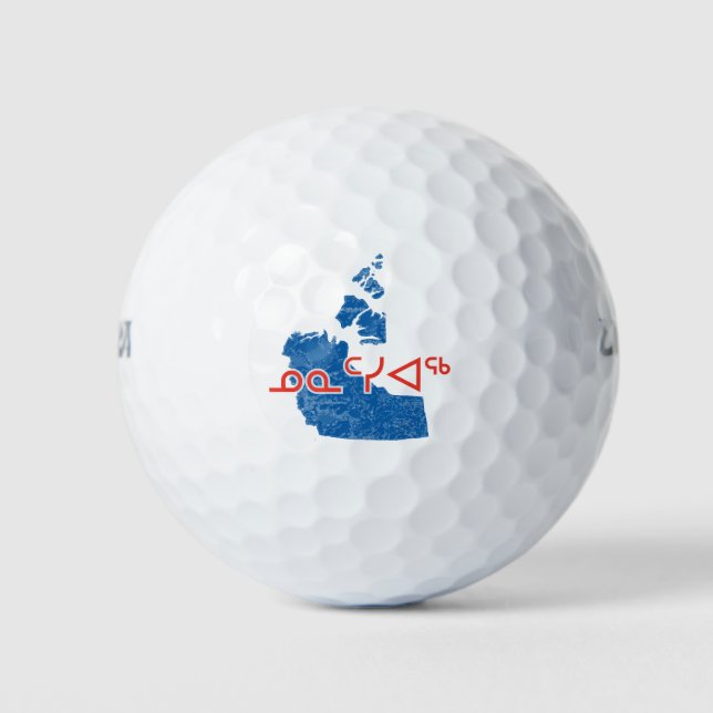 Nordwestgebiete Golfball (Vorderseite)