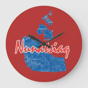 Nordwestgebiete Große Wanduhr