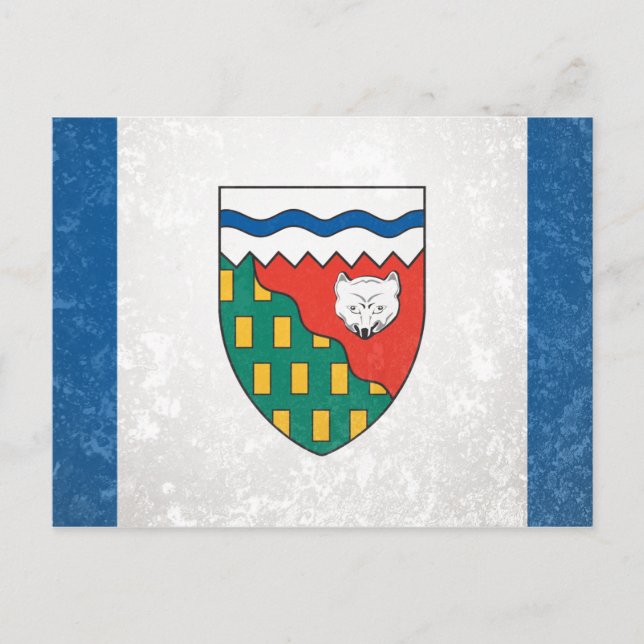 Nordwestgebiete Postkarte (Vorderseite)