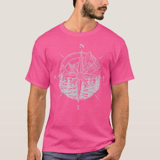 Nordwestkompass (grau) T-Shirt