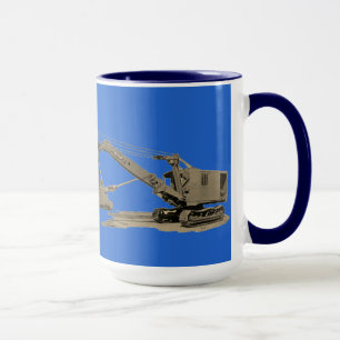 Nordwestkran und Schotterausrüstung Antike Tasse