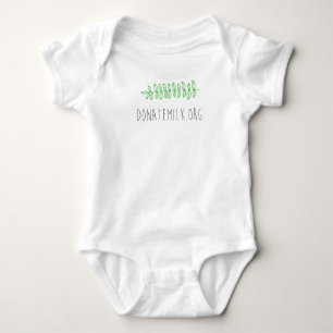 Nordwestmuttermilch-Bank-Wedel - Baby-T-Shirt Baby Strampler