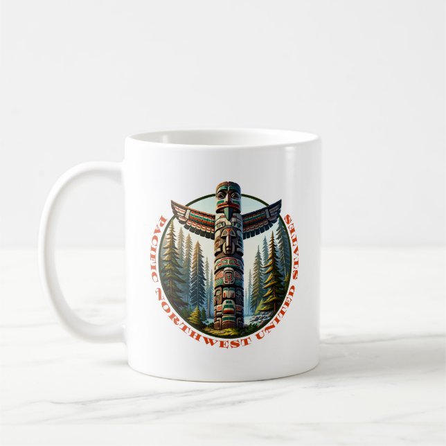 Nordwestpazifik Vereinigte Staaten Kaffeetasse (Links)
